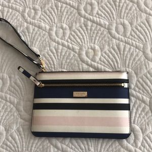 Kate space multicolor wristlet